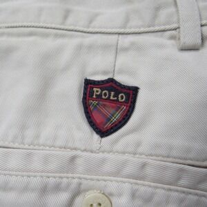 Polo Ralph Lauren Shorts Mens 31x8 Beige The Classic Golf Short Pleated Front‎